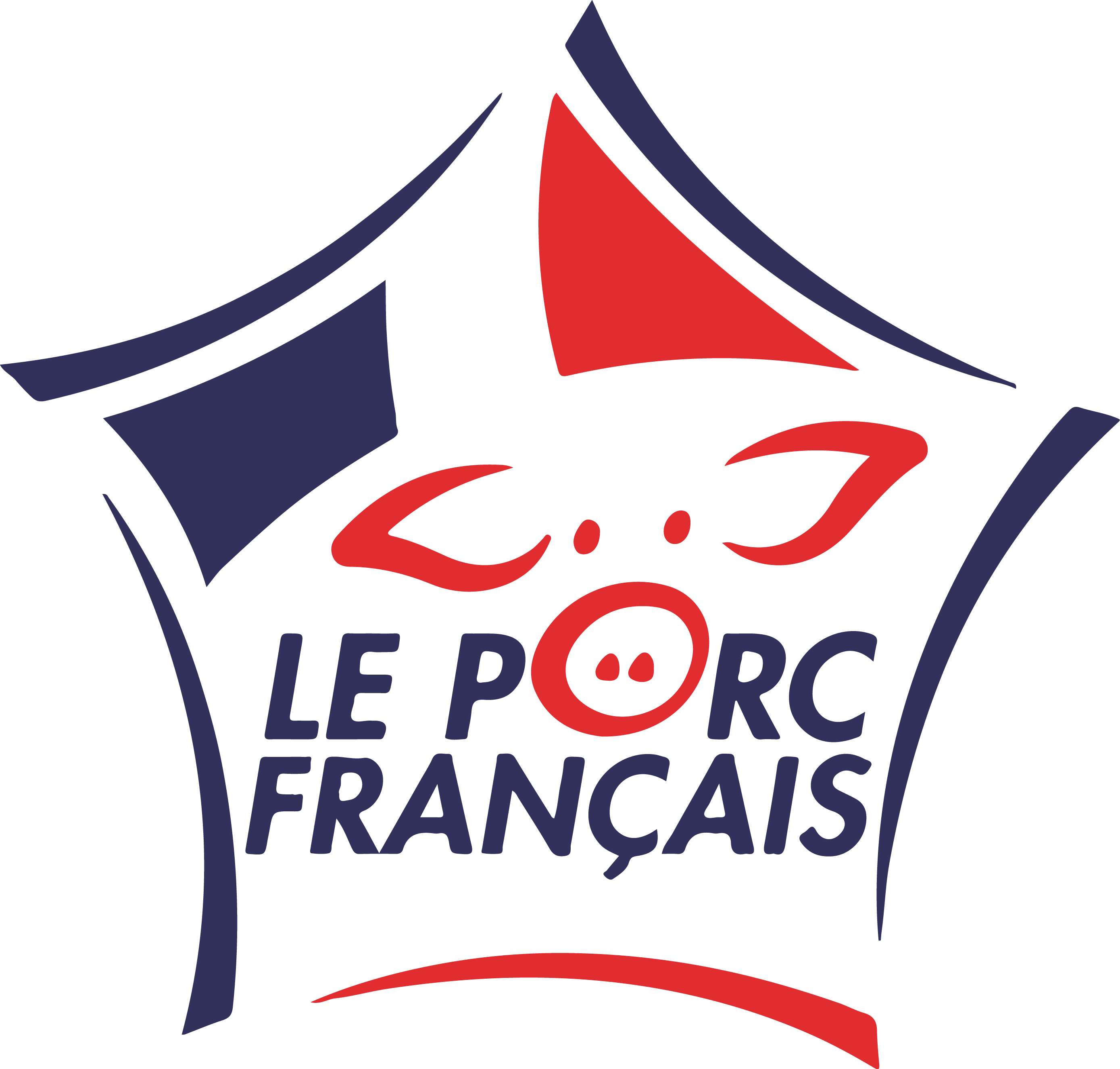 Logo viande de porc français