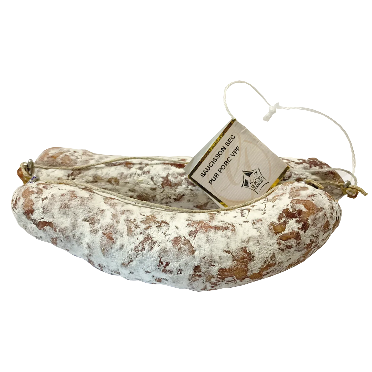 Saucisson sec pur porc artisanal, 150g, le classique incontournable