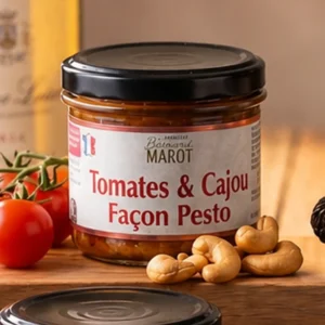 Tartinable de légumes Tomates & Cajou façon Pesto